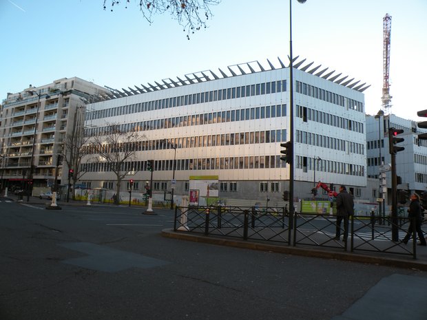  construction de l'hôpital Necker
